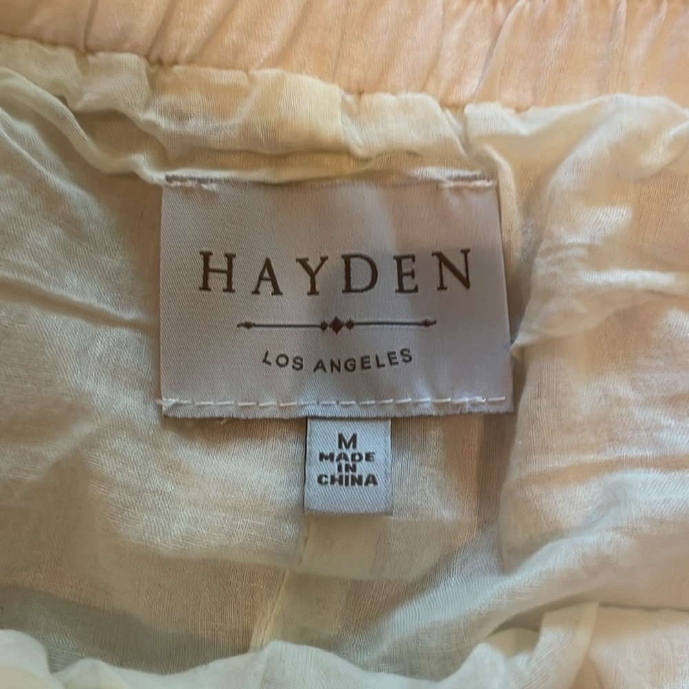 Hayden White Ruffle Skirt - Picture 2 of 3